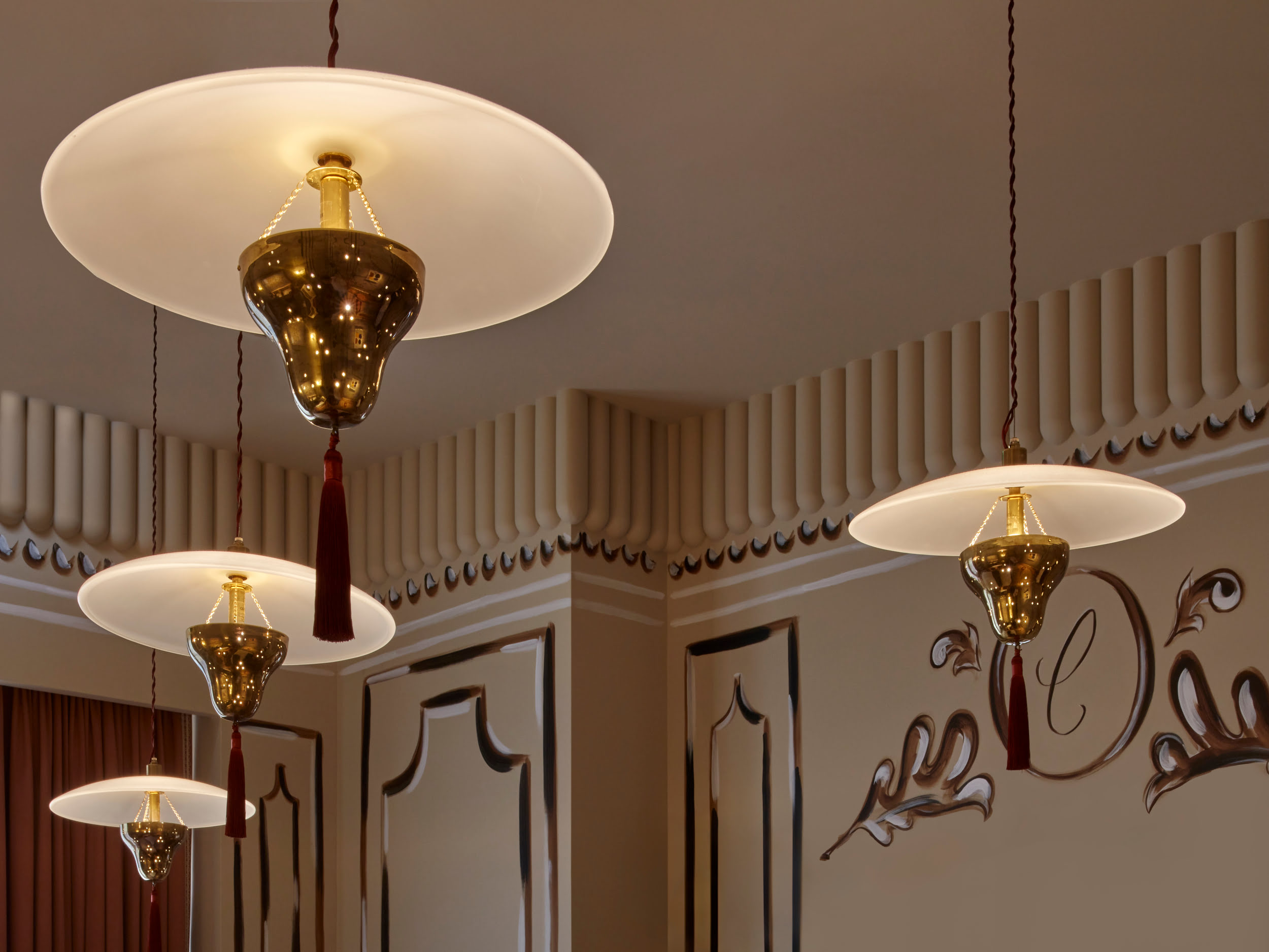 Decorative plasterwork for BAFTA London